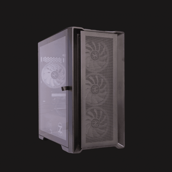 Case Technozone C-400 With 4 fans 120mm ARGB